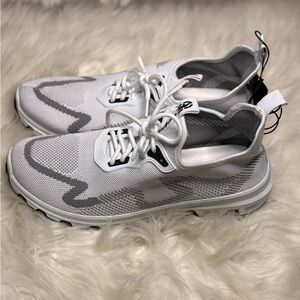 Ecko Unlimited White and Gray Athletic Shoes